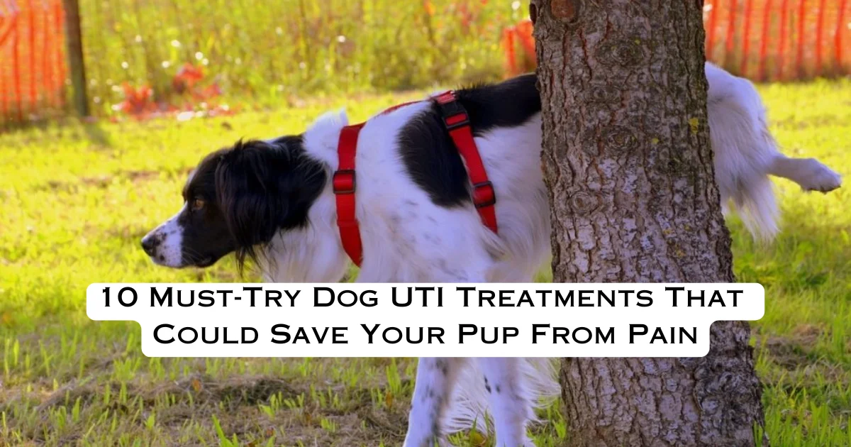 10 Must-Try Dog UTI Treatments That Could Save Your Pup From Pain